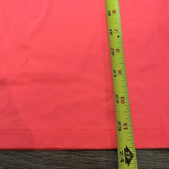 PINK Victoria’s Secret Ultimate 1/2 Zip Pullover Neon Pink  Long Sleeve Shirt XS - Picture 6 of 7